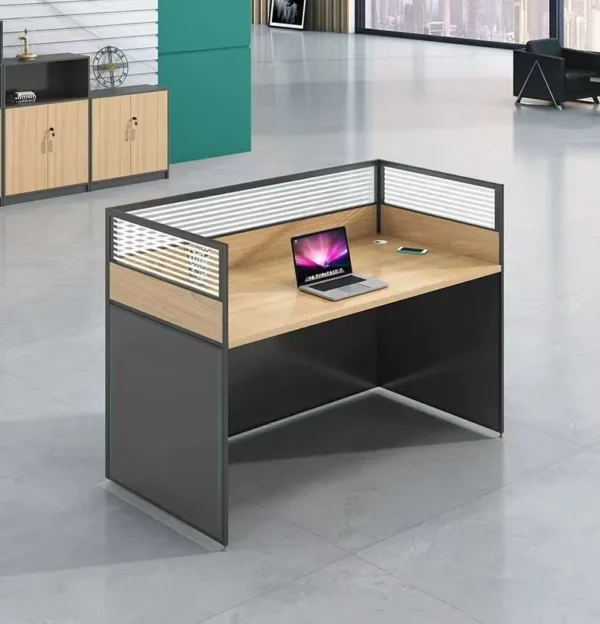 minimalistic office desk, mahogany office coat hanger, adjustable ergonomic seat, 4-link office waiting bench, 15-lockers filing cabinet