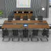 white 2-door wooden credenza, 4-link office waiting bench, 3-door movable pedestal, 5-seater waiting sofa