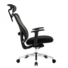 clerical office seat, 4-way curved office workstation, 2-link office waiting bench, executive visitors seat, 3-door mahogany finish office waiting filing cabinet, adjustable orthopedic office seat