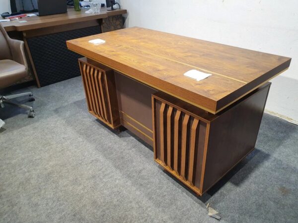 wooden credenza, 2m advanced office desk, 2-door wooden credenza, mahogany coat hanger, modern hammock chair, adjustable bar/kitchen stool, secretarial office seat, recliner directors seat