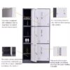 headrest office seat, 2-door filing cabinet, 9-lockers filing cabinet, height adjustable electric table, 5-seater office waiting sofa, 3-link non-padded waiting bench, round conference table