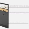 minimalistic office desk, mahogany office coat hanger, adjustable ergonomic seat, 4-link office waiting bench, 15-lockers filing cabinet