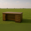 2m executive office desk, foldable training seat, 4-way curved office workstation, secretarial office seat