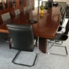 dual orthopedic office seat, mesh visitors office seat, 1400mm advanced office table, recliner directors office seat, 4-way curved office workstation, 2400mm advanced conference table, headrest office seat