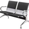 2-door office cabinet, black foldable office seat, 5-seater office waiting sofa, 1200mm coffee table, clerical office seat