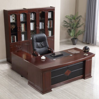 orthopedic office seat, half glass filing cabinet, recliner directors seat, mahogany coffee table, round dining table, 3-door mahogany filing cabinet