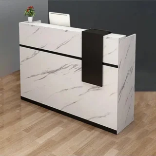 5-Seater office waiting sofa, full glass filing cabinet, clerical office seat, 1600mm advanced office desk, mahogany coffee table, glass modern coffee table, 4-link office waiting bench