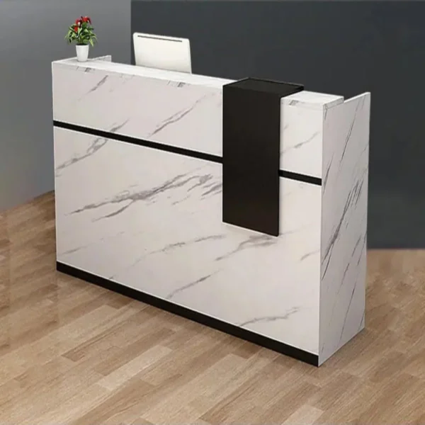 5-Seater office waiting sofa, full glass filing cabinet, clerical office seat, 1600mm advanced office desk, mahogany coffee table, glass modern coffee table, 4-link office waiting bench