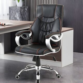 5-Seater office waiting sofa, full glass filing cabinet, clerical office seat, 1600mm advanced office desk, mahogany coffee table, glass modern coffee table, 4-link office waiting bench