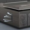 orthopedic office seat, 3-door mahogany filing cabinet, swivel adjustable bar stool, 1600mm executive desk, recliner directors seat, directors office seat, 4-way office workstation