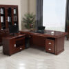 orthopedic office seat, half glass filing cabinet, recliner directors seat, mahogany coffee table, round dining table, 3-door mahogany filing cabinet