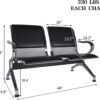 5-Seater office waiting sofa, full glass filing cabinet, clerical office seat, 1600mm advanced office desk, mahogany coffee table, glass modern coffee table, 4-link office waiting bench