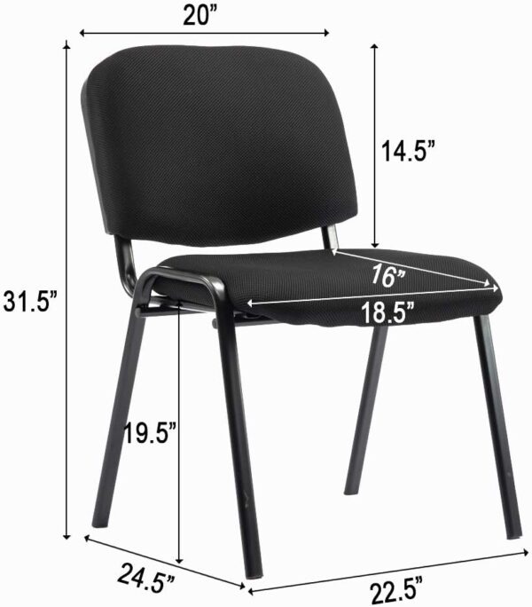 orthopedic office seat, ergonomic chair, midback office seat, 5-seater waiting sofa