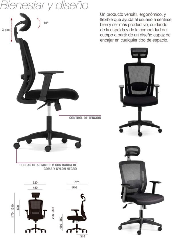 1-way office workstation, 4-way curved office workstation, 2-link office waiting bench, executive visitors seat, 3-door mahogany finish office waiting filing cabinet, adjustable orthopedic office seat