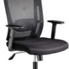 1-way office workstation, 4-way curved office workstation, 2-link office waiting bench, executive visitors seat, 3-door mahogany finish office waiting filing cabinet, adjustable orthopedic office seat