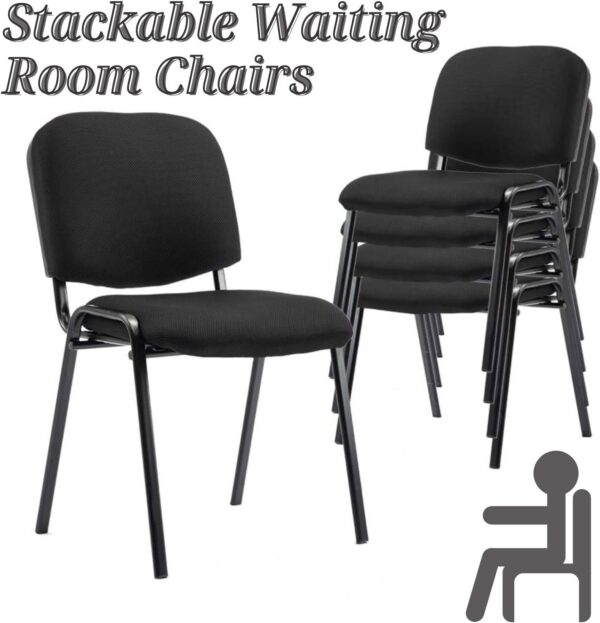 orthopedic office seat, ergonomic chair, midback office seat, 5-seater waiting sofa