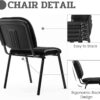 orthopedic office seat, ergonomic chair, midback office seat, 5-seater waiting sofa