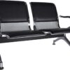 5-Seater office waiting sofa, full glass filing cabinet, clerical office seat, 1600mm advanced office desk, mahogany coffee table, glass modern coffee table, 4-link office waiting bench