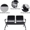 5-Seater office waiting sofa, full glass filing cabinet, clerical office seat, 1600mm advanced office desk, mahogany coffee table, glass modern coffee table, 4-link office waiting bench