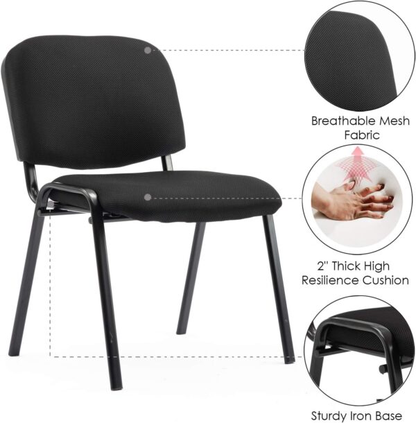 orthopedic office seat, ergonomic chair, midback office seat, 5-seater waiting sofa
