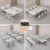 2-link waiting bench, headrest office seat, clerical office seat, black foldable office seat, 5-seater office waiting sofa, 1200mm coffee table, clerical office seat