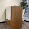 2-door wooden credenza, 5-Seater office waiting sofa, full glass filing cabinet, clerical office seat, 1600mm advanced office desk, mahogany coffee table, glass modern coffee table, 4-link office waiting bench