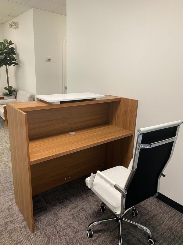 2-door wooden credenza, 5-Seater office waiting sofa, full glass filing cabinet, clerical office seat, 1600mm advanced office desk, mahogany coffee table, glass modern coffee table, 4-link office waiting bench