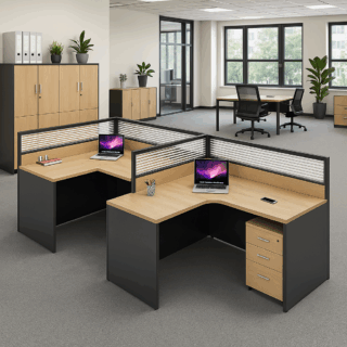 orthopedic office seat, ergonomic chair, midback office seat, 5-seater waiting sofa