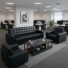 6-lockers office filing cabinet, eames office seat, 4-way office workstation, 3m office boardroom table, secretarial office seat