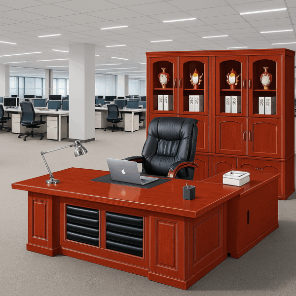 foldable office desk, mahogany office coat hanger, adjustable ergonomic seat, 4-link office waiting bench, 15-lockers filing cabinet