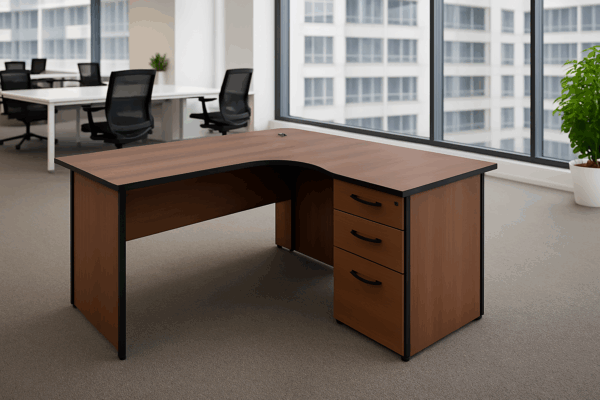 3-door wooden credenza, 5-Seater office waiting sofa, full glass filing cabinet, clerical office seat, 1600mm advanced office desk, mahogany coffee table, glass modern coffee table, 4-link office waiting bench