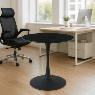 round conference table, 6-lockers office filing cabinet, eames office seat, 4-way office workstation, 3m office boardroom table, secretarial office seat