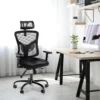 headrest office seat, clerical office seat, black foldable office seat, 5-seater office waiting sofa, 1200mm coffee table, clerical office seat