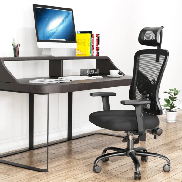 headrest office seat, clerical office seat, black foldable office seat, 5-seater office waiting sofa, 1200mm coffee table, clerical office seat