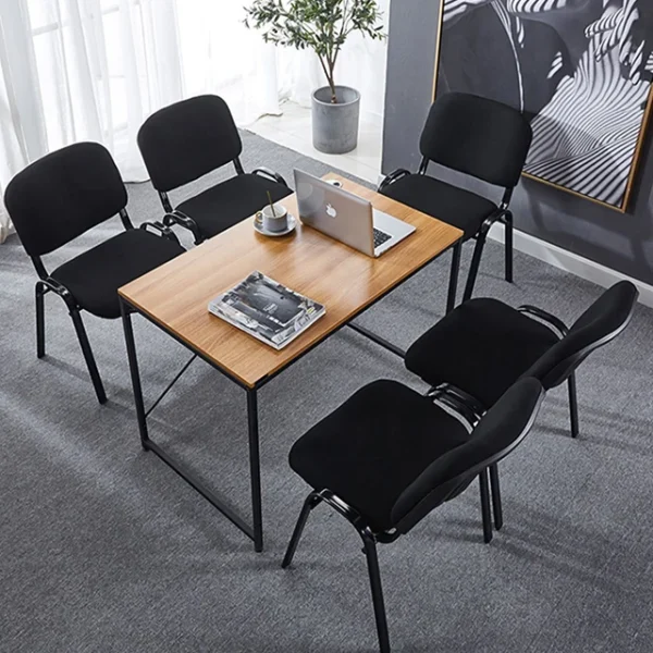 orthopedic office seat, ergonomic chair, midback office seat, 5-seater waiting sofa