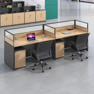 5-Seater office waiting sofa, full glass filing cabinet, clerical office seat, 1600mm advanced office desk, mahogany coffee table, glass modern coffee table, 4-link office waiting bench