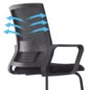 clerical office seat, black foldable office seat, 5-seater office waiting sofa, 1200mm coffee table, clerical office seat
