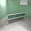 2-door wooden credenza, 5-Seater office waiting sofa, full glass filing cabinet, clerical office seat, 1600mm advanced office desk, mahogany coffee table, glass modern coffee table, 4-link office waiting bench