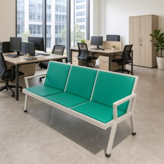 2-door wooden credenza, 5-Seater office waiting sofa, full glass filing cabinet, clerical office seat, 1600mm advanced office desk, mahogany coffee table, glass modern coffee table, 4-link office waiting bench