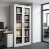 full glass filing cabinet, clerical office seat, 1600mm advanced office desk, mahogany coffee table, glass modern coffee table, 4-link office waiting bench