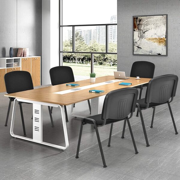 round conference table, 6-lockers office filing cabinet, eames office seat, 4-way office workstation, 3m office boardroom table, secretarial office seat