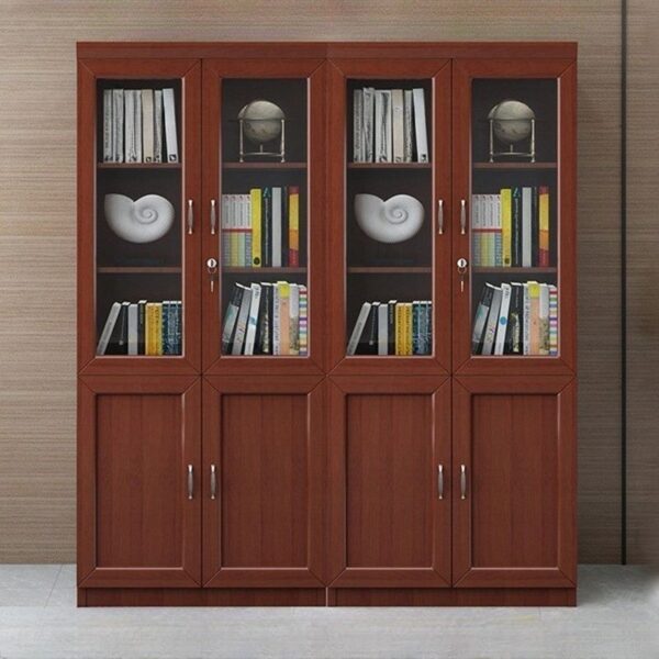 orthopedic office seat, half glass filing cabinet, recliner directors seat, mahogany coffee table, round dining table, 3-door mahogany filing cabinet