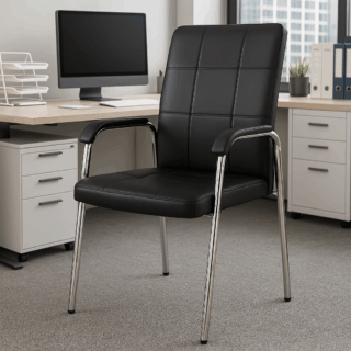 clerical office seat, high back office seat, headrest office seat, clerical office seat, black foldable office seat, 5-seater office waiting sofa, 1200mm coffee table, clerical office seat