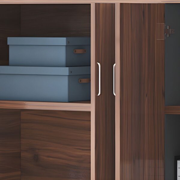 filling cabinet, office chair, executive desk, visitor seat, coat hanger, reception desk, 2-way workstation