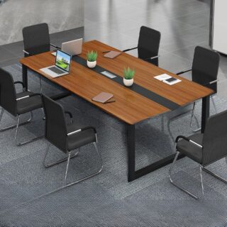 workstation, reception desk, coat hanger, boardroom table, visitors seat, filling cabinets, credenza, foldable table