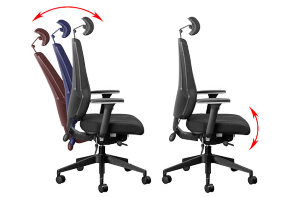 Ergonomic seat, butterfly seat, executive desk, metallic filling cabinets, safe, CEO office seat, banquet seat