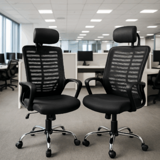 Orthopedic office seats, executive desks, butterfly seat, office chairs, filling cabinets, safe, reception desks, Boardroom tables