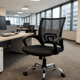 Secretarial seat, ergonomic seat, office table, workstation, foldable table, safe