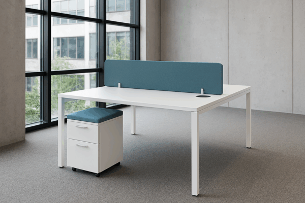 reception desk, coat hanger, filling cabinet, banquet seat, folding seats, credenza, boardroom tables