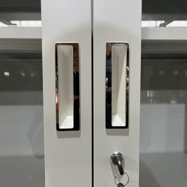 Half glass filling office cabinet, reception desk, secretarial office chair, workstations, filling locker cabinets, waiting Sofas